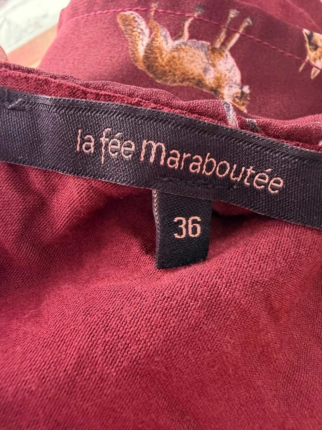Vestido la fée Maraboutée, talla 36 – photo 8